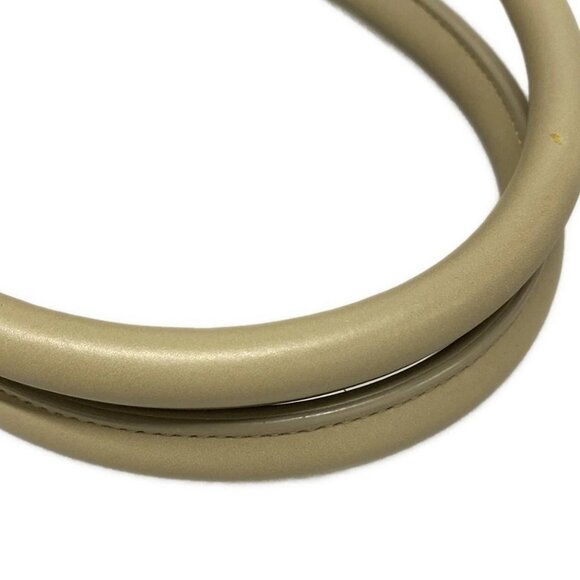 Auth BOTTEGA VENETA Intrecciato 650431 Taupe (Gray Beige) Leather - Picture 7 of 16